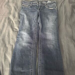Women's Ariat Turquoise Blue Jeans